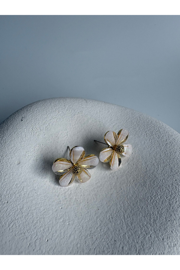 Colorful Tiny Daisy Earrings (2.2 cm)