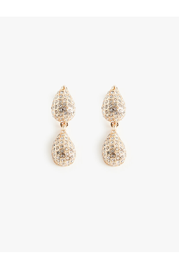 Dangle Stone Drop Earrings