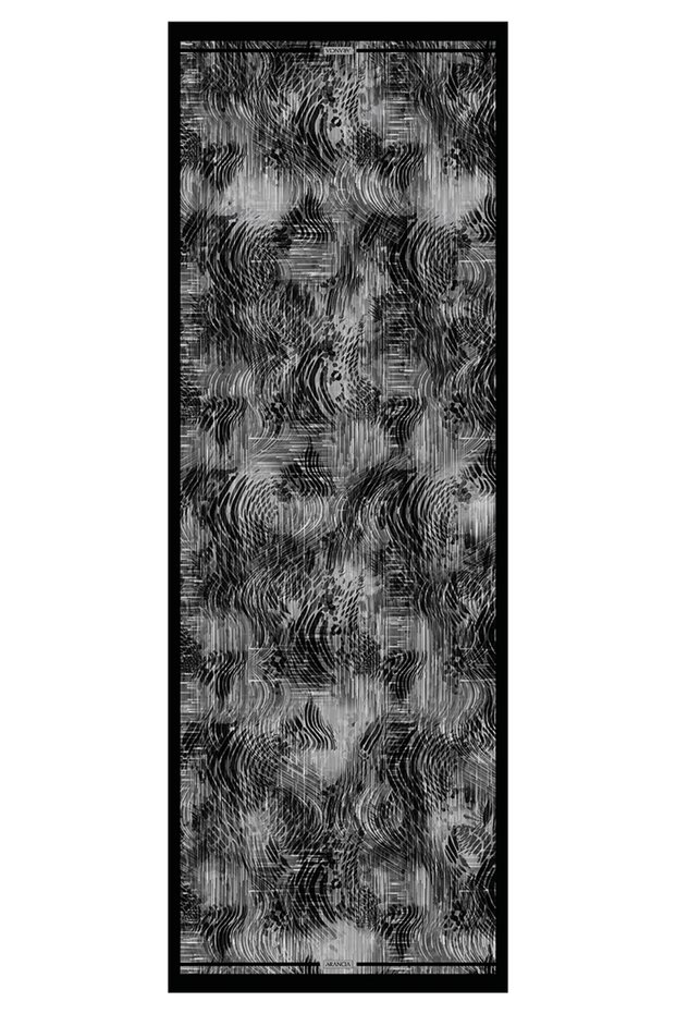 Gray 75X200 Viscose Shawl
