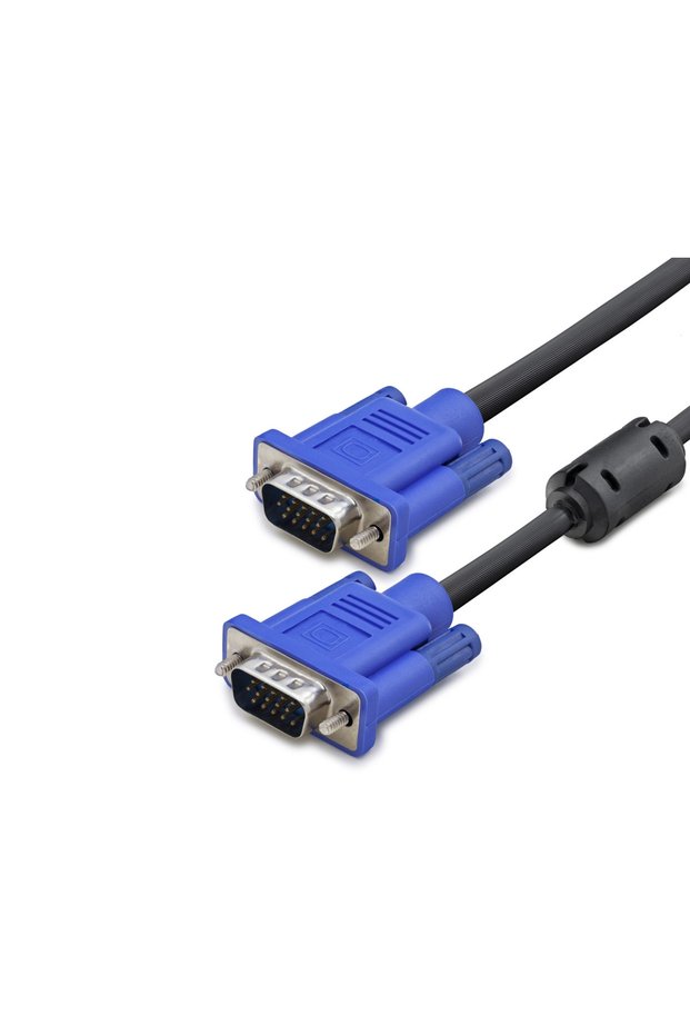 Long Distance Vga Cable 25 Meters 8.0 mm Black Blue
