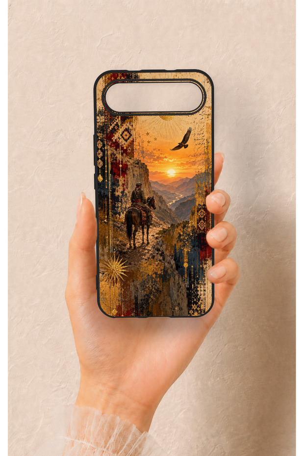 Tecno Spark Slim Compatible Steppe Passenger Patterned Silicone Case