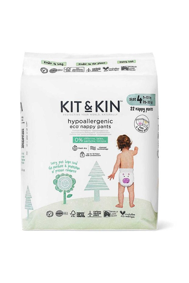 Kit & Kin Eco Pull-Ups Size 4 (Maxi) 22-Pack