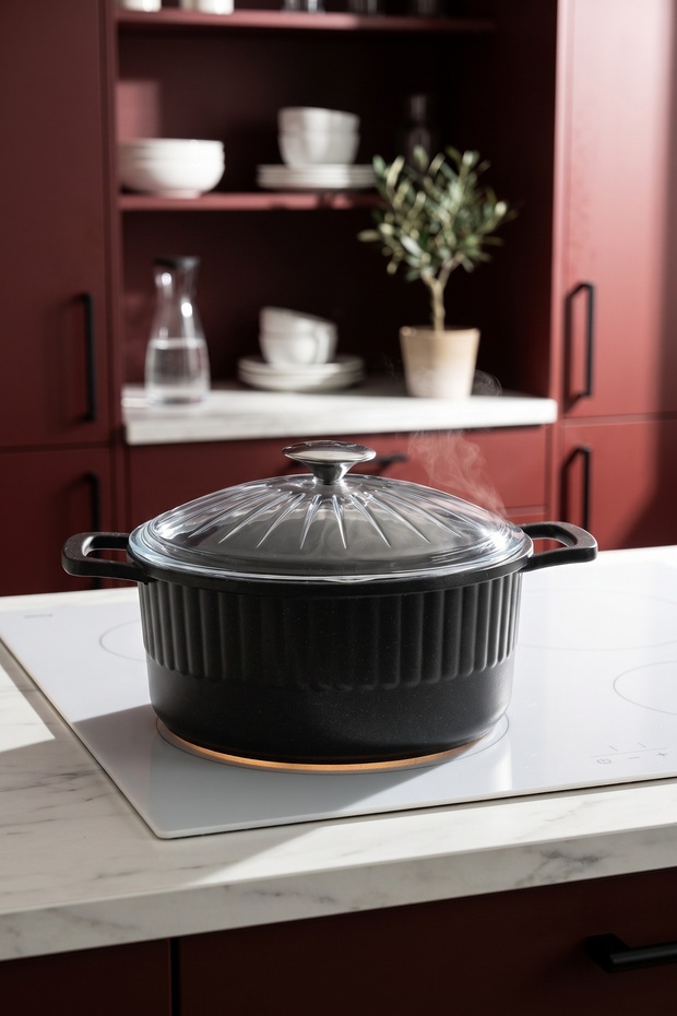 Serendipity Cast Deep Pot - 24 cm