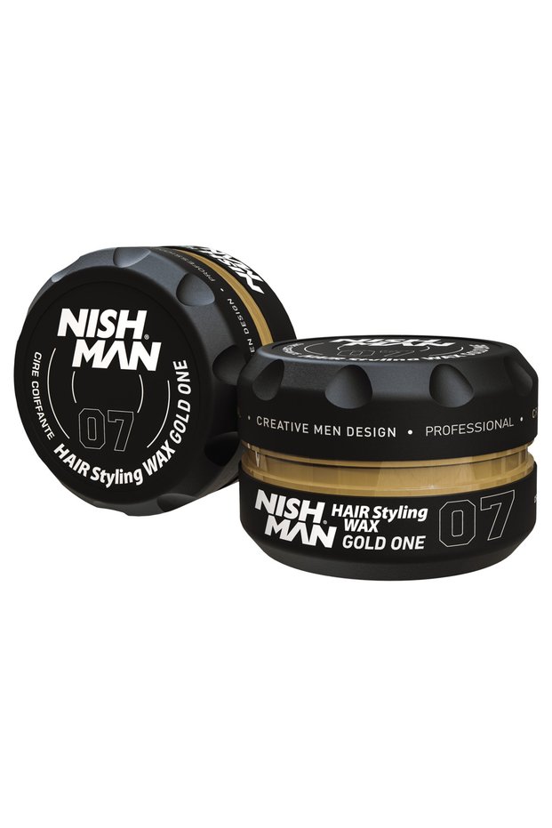Hair Styling Aqua Wax 07 Gold One Men's Water-Based All Hair Types 150 ML