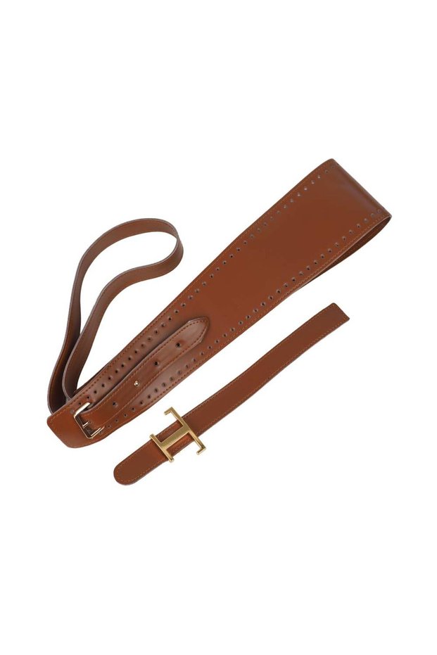 Tds Model No:4 Faux Leather Bag Making Set - Tan