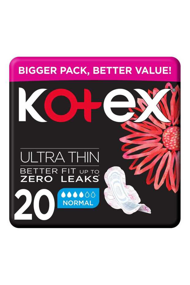 Ultra Thin Normal Size Sanitary Pads with Wings 20pcs
