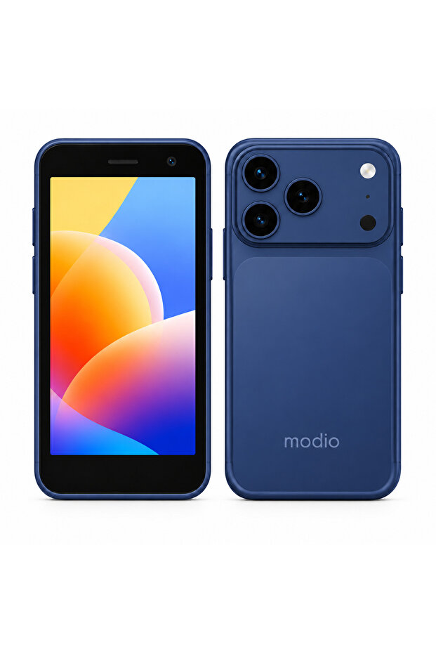MB17 Mini Smartphone, 4-Inch Display, Android 15, Face Unlock, Dual SIM, 4GB RAM, 64GB Storage, 8MP Rear & 5MP Front Camera, 2000mAh Battery, Compact Design (Grey)
