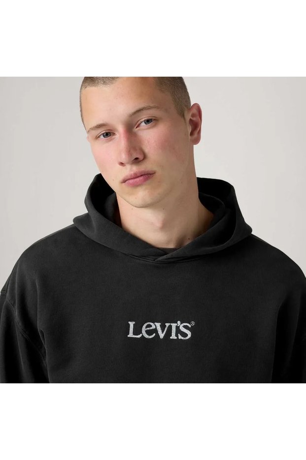 Relaxed Fit Hoodie/ Comfortable Hooded Sweat