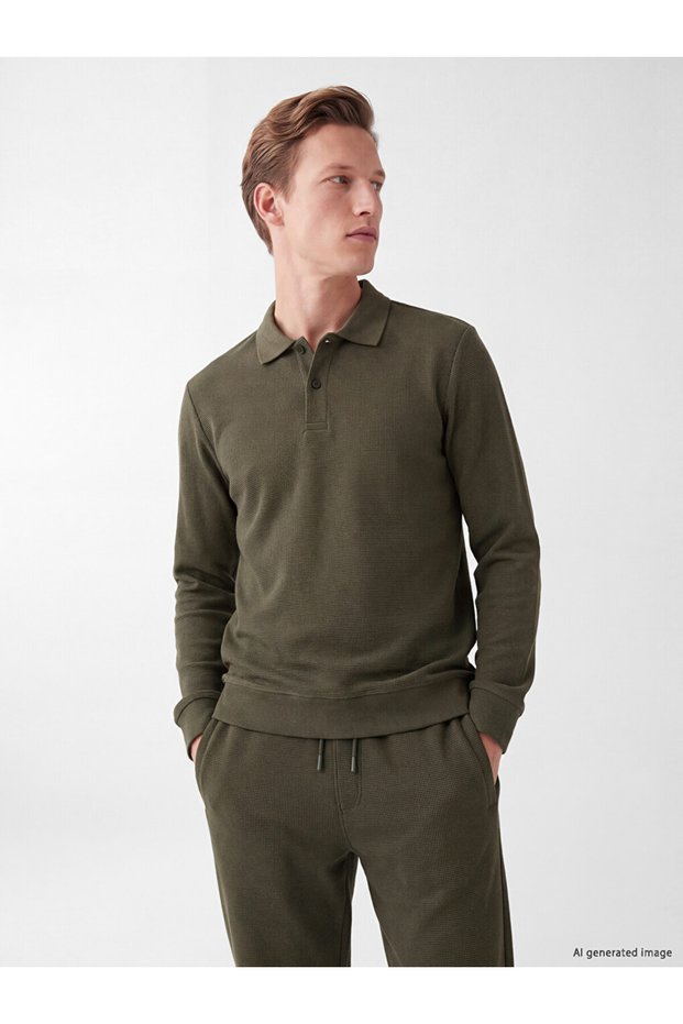 I Devrik Roba Collar Men's Sweatshirt from Freezen Store