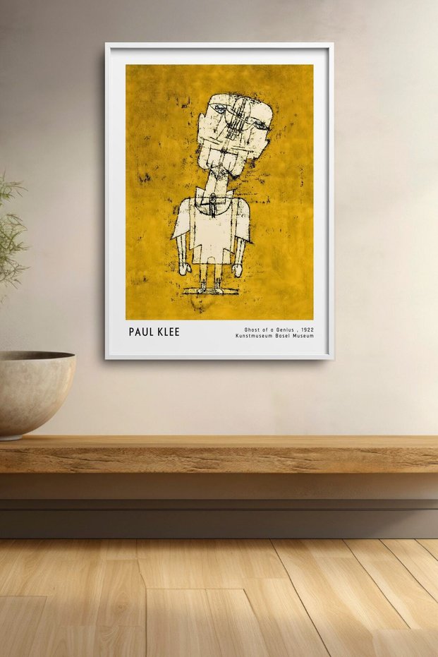 Paul Klee Painting the Ghost of a Genius Framed Poster Modern Art Wall Decor Klee13