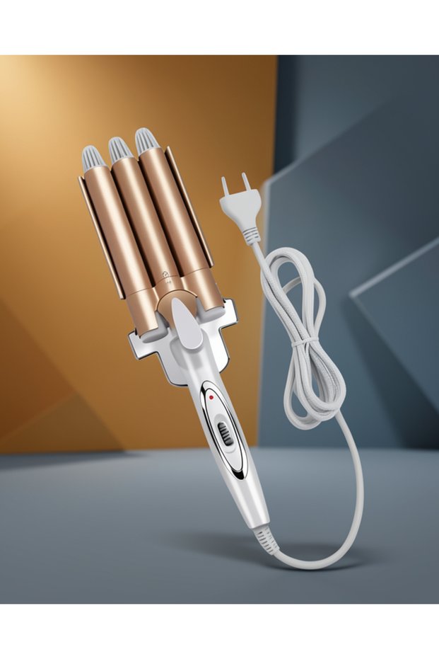 Hair Styler with Triple Barrel System and Ceramic Coating 25 mm
