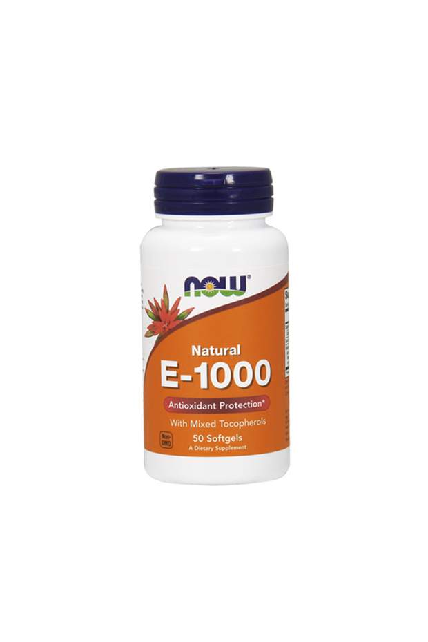 Vitamin E-1000 IU - Vitamina E, 50 capsule moi