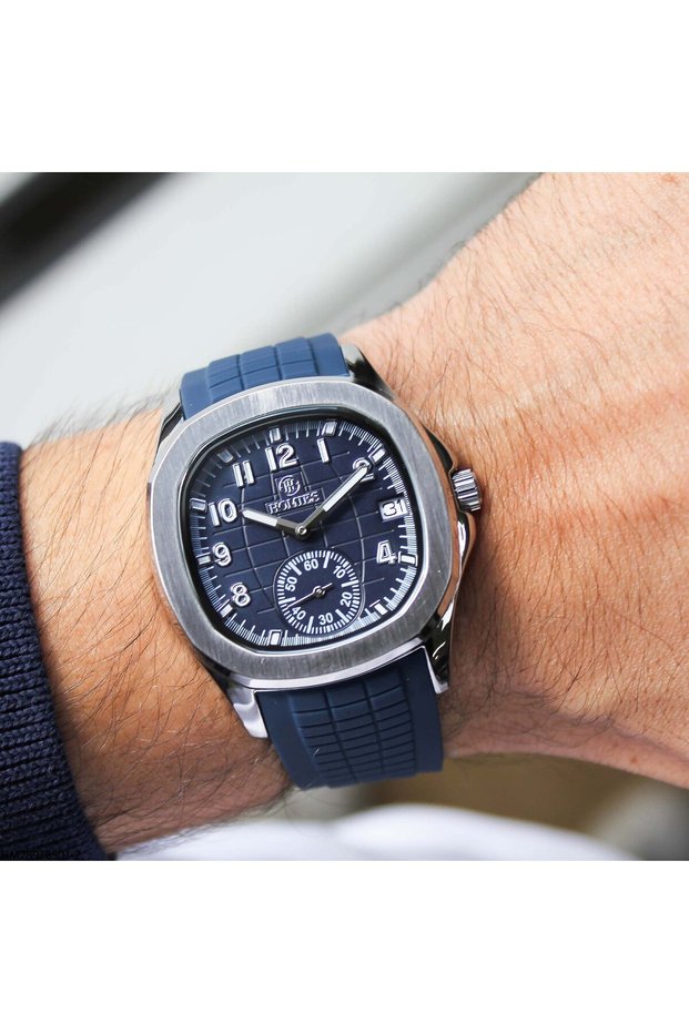 Hm28978S01-2 Men's Wristwatch with Silicone Strap