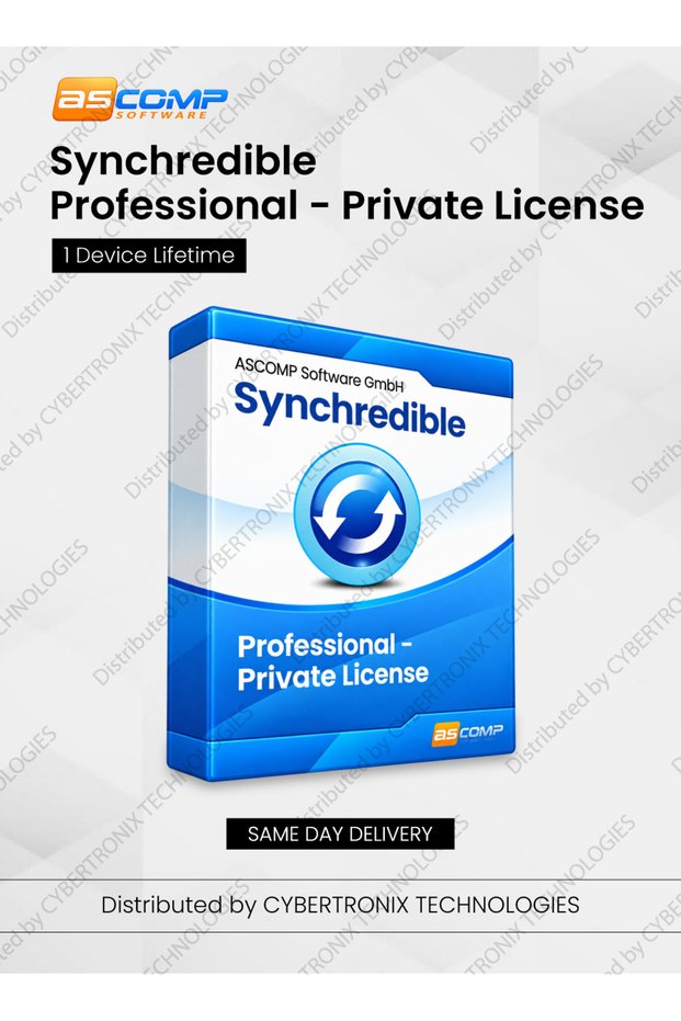 Synchredible Professional Private License | 1 Device | Lifetime | Digital License | Same Day Delivery