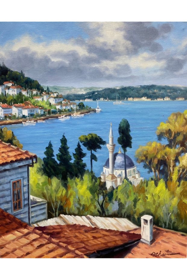 Bebek cami // Yağlıboya Tablo