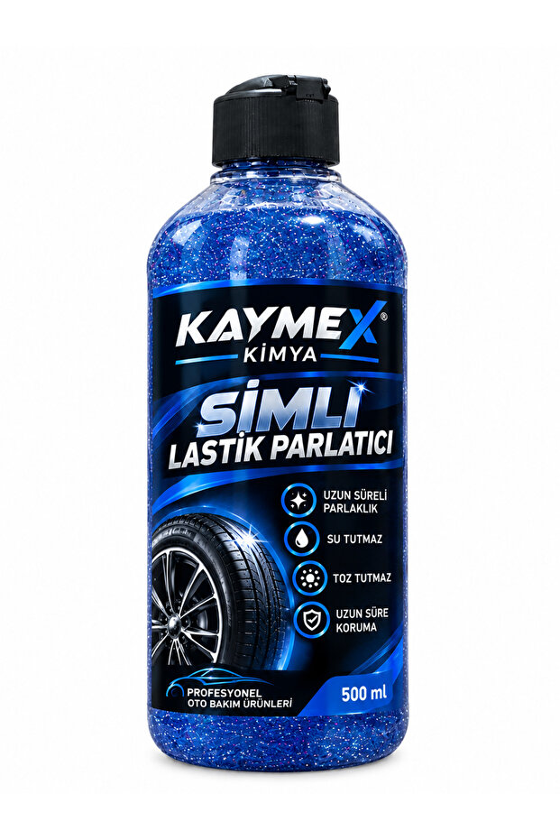 SİMLİ LASTİK PARLATICI MAVİ