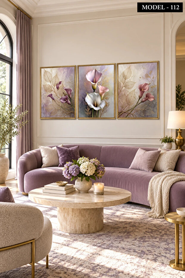Adhesive Felt Painting - Poster Flower (Model-112)