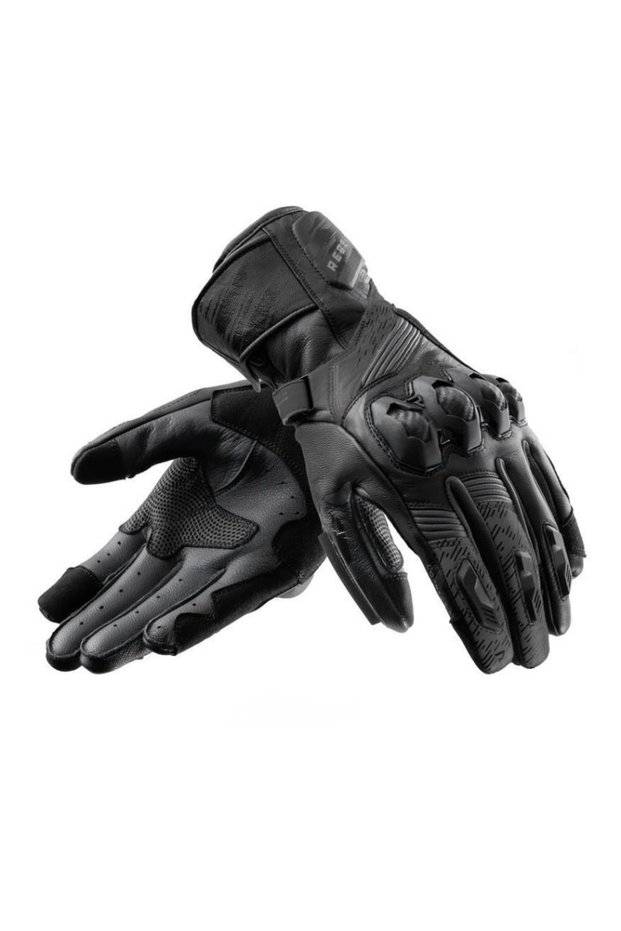 Glv Viper Leather Gloves Black