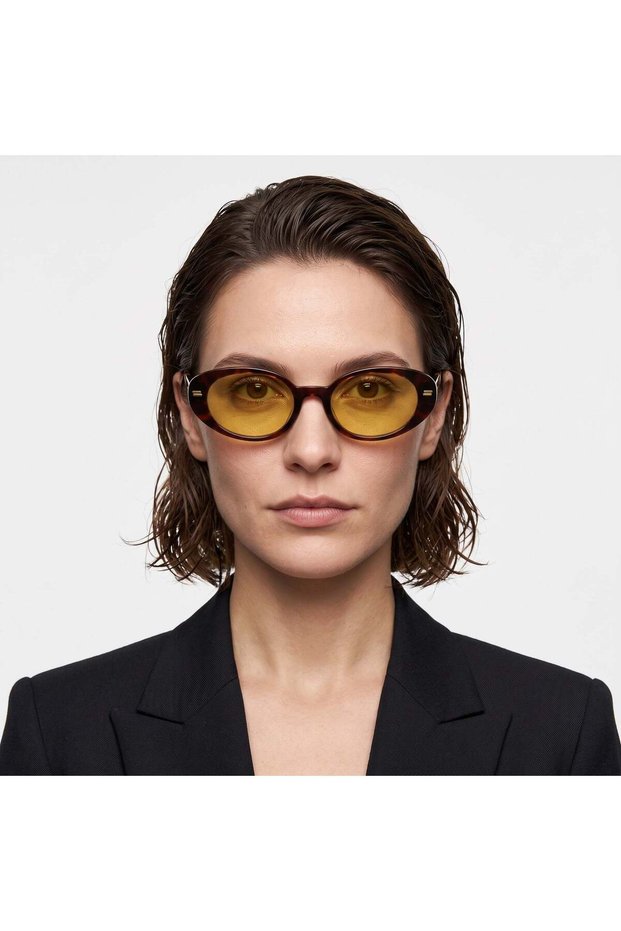 Oval Anti-Refle Anti-Far Driving Glasses - 8438 Col69 Drv
