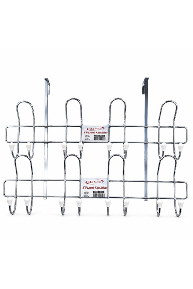Ece 40533 Chrome 8-Part Door Hanger with Laminate