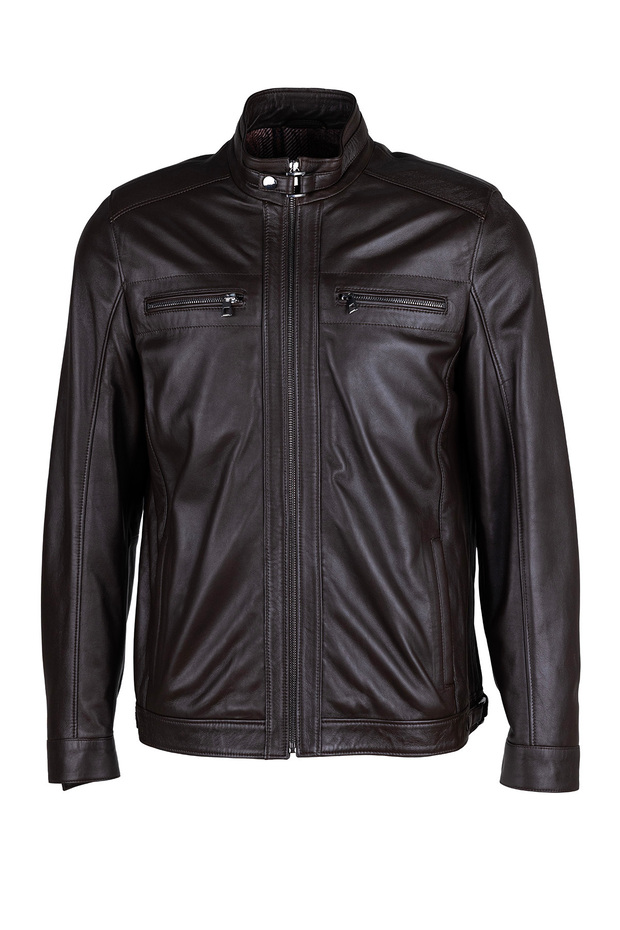 Men's Genuine Leather Nuts Leather Coats