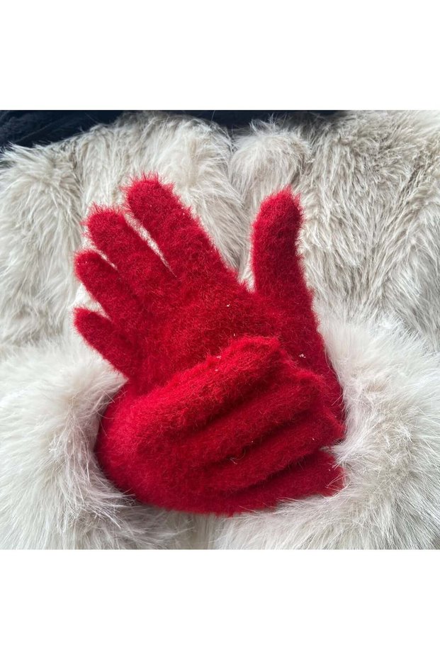 Red Beard Soft Textured Winter Gloves Eld62