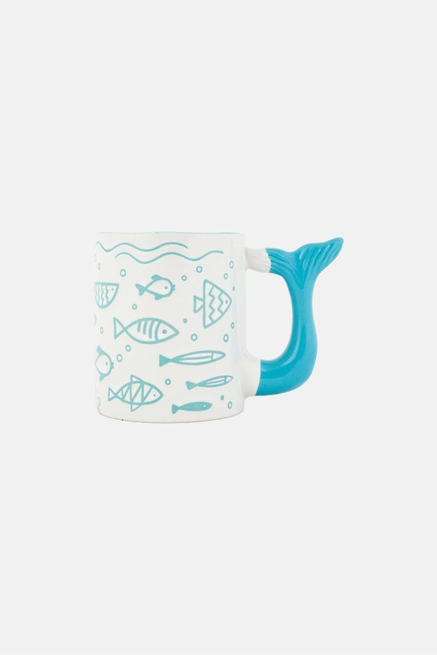 Ocean Themed Mugs 480 ml, Multicolor