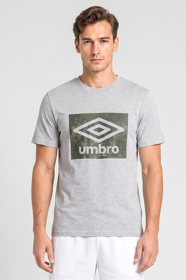 Men Sportswear Fit Short Sleeve Camouflage Outdoor T-Shirt, Grey