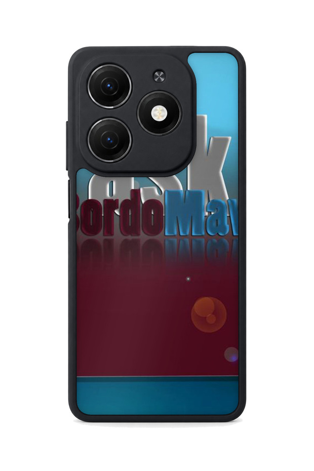 Spark 20 Compatible Printed, Matte Black, Soft Silicone, Protective, Shock Absorbing Cover, Case