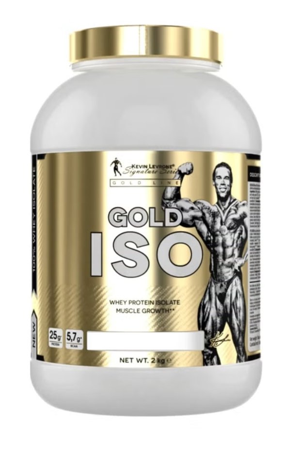 Gold Isolate Whey Protein, Bunty Flavour, 2KG, 100% Whey Protein Isolate