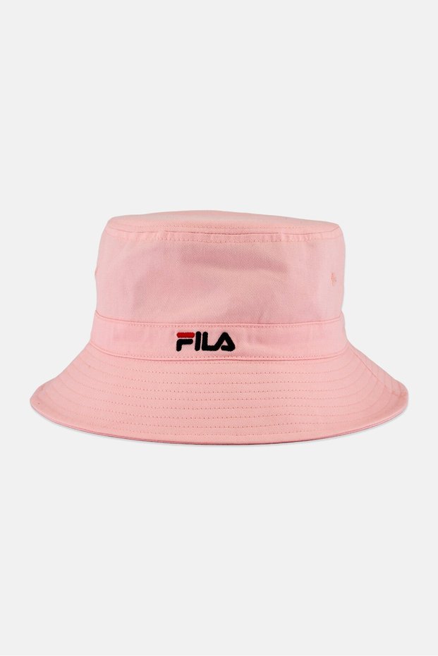 Men Embroidered Logo Sports Bucket Hat, Pink