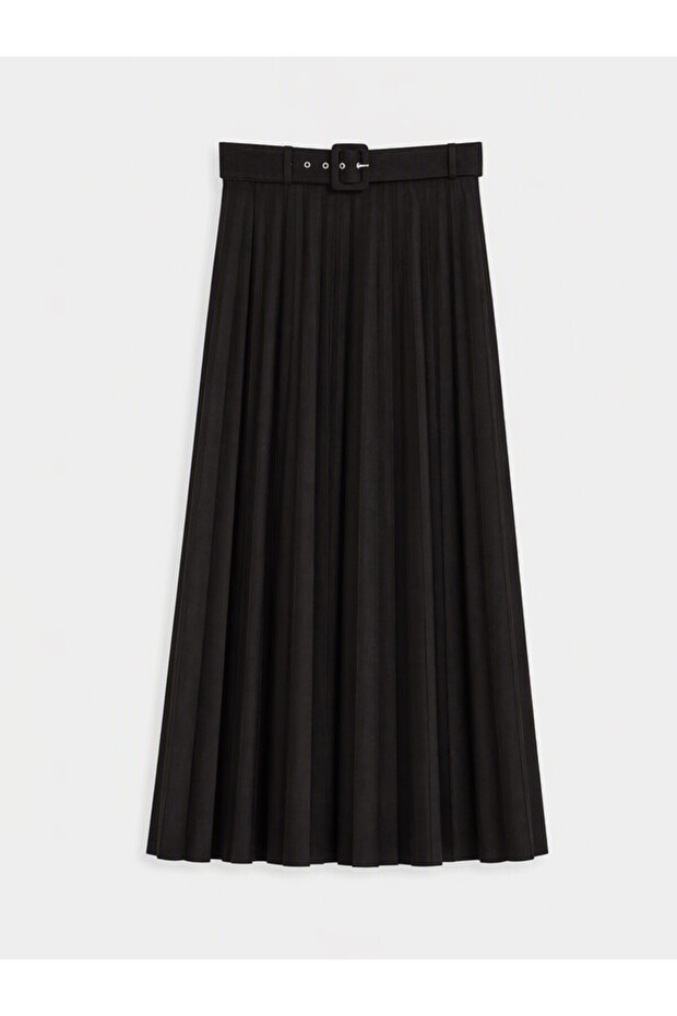 I Belted Loose Fit Pleated Skirt from Freezen Store