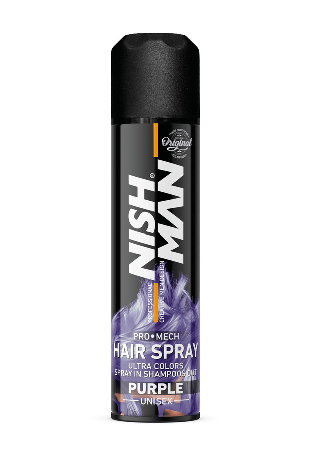 Pro-Mech Unisex Temporary Hair Color Purple Spray 150ml