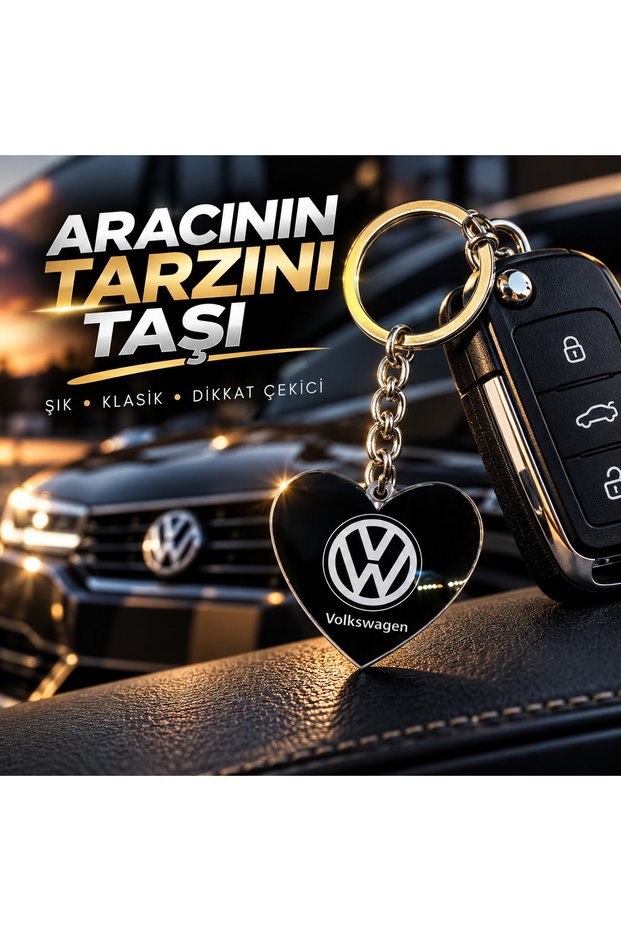 Car Keychain Black Stylish Design Auto Keychain Accessory