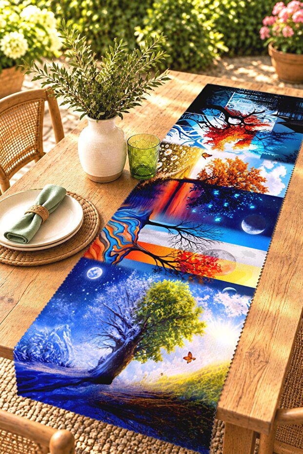 Day Changes Patterned Runner / Tablecloth / Placemat