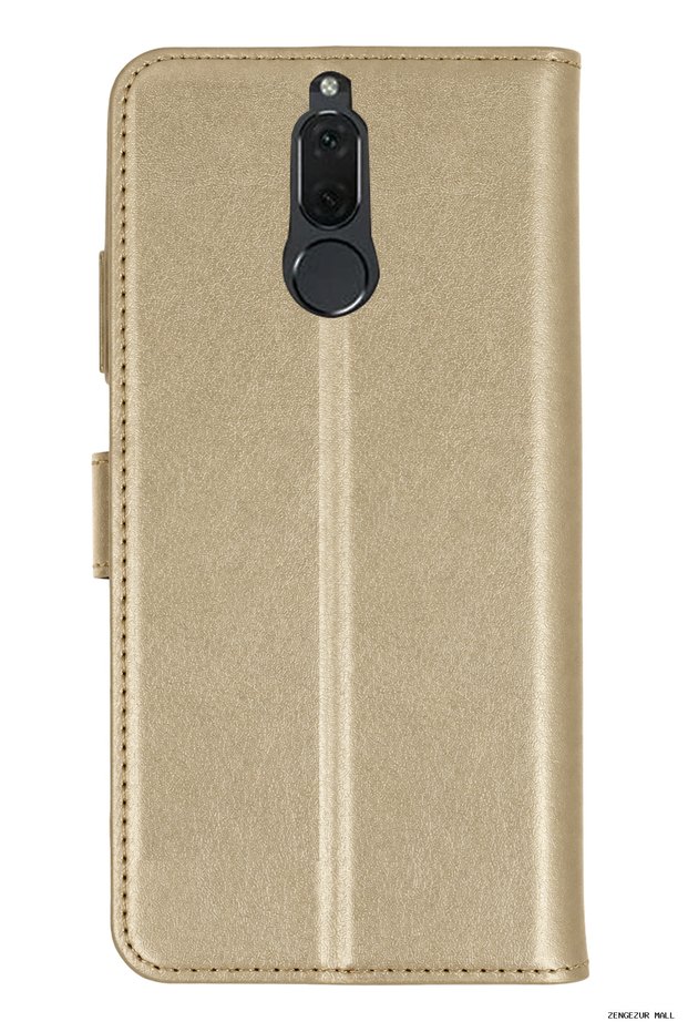 Zngzrmll Newface Mate 10 Lite Tr S Plus Flip Cover Phone Case (220224) - Gold