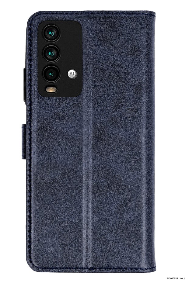 Zngzrmll Newface Redmi 9t Tr S Plus Flip Cover Case (220116) - Navy Blue