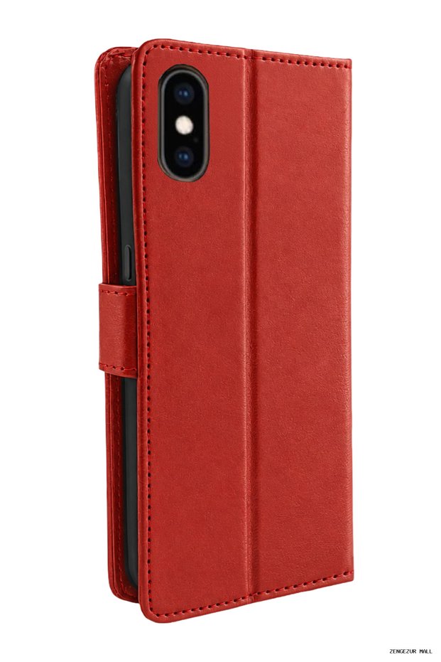 Zngzrmll Newface iPhone XS Tr S Plus Flip Cover Case (220045) - Red