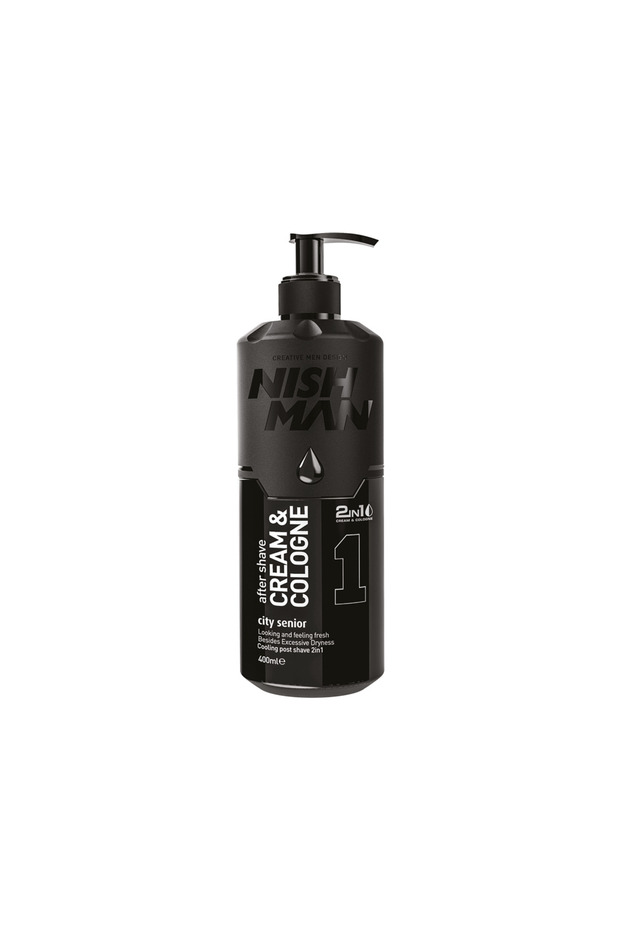 After Shave Cream & Cologne 2in1 1 City Senior 400 ml