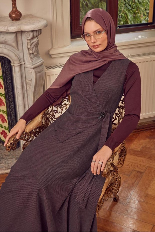 Belted Jile Dress 47056