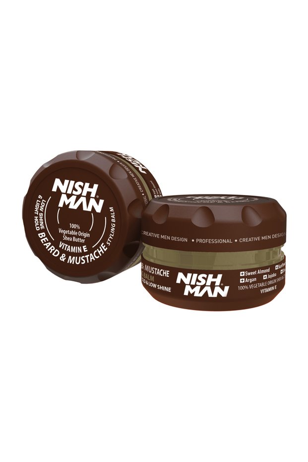 Styling Balm Mustache & Beard Light Hold & Low Shine 30ml
