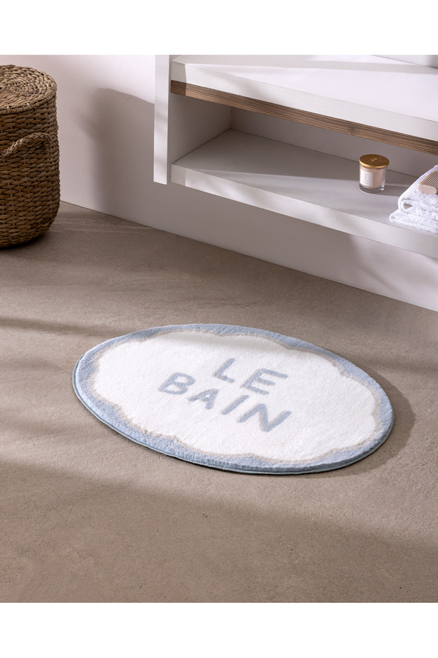 Apolline Bath Mat - Light Blue