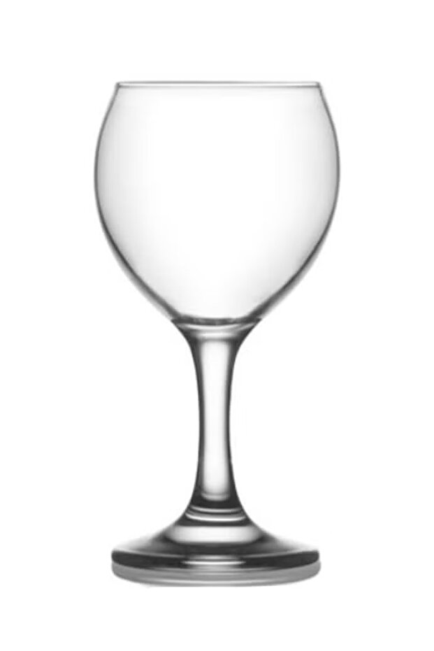 3-Piece Misket Goblet Set Clear 210 ml
