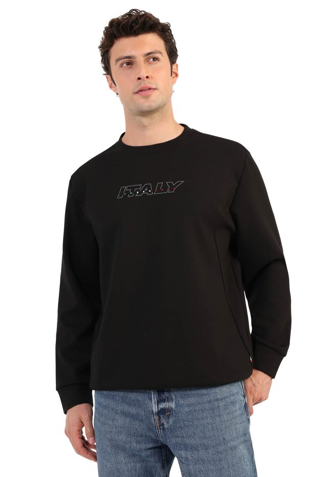 Sweatshirt Men's Black ml Ethan 16Itl1403