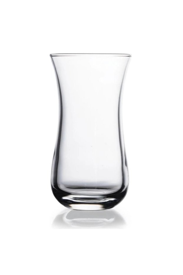 6 Pieces Fit Tea Cup Set 120 Ml, Clear