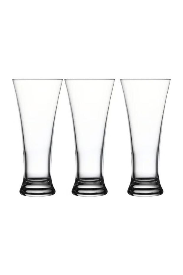 3-Piece Pub Tumblers Clear 3x320 ml