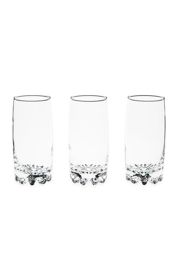 3-Piece Sylvana Glass Set Clear 385 ml