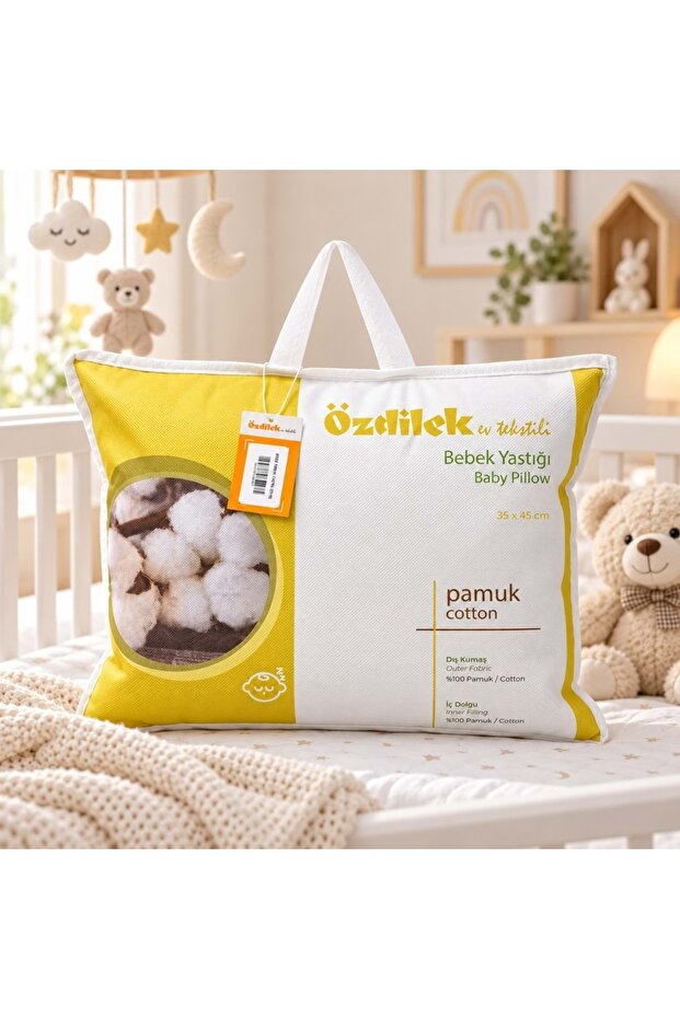 Natural 100% Cotton Baby Pillow (35X45)