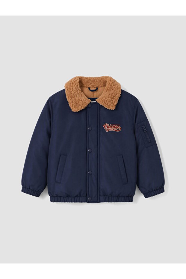 I Fur Roba Collar Boy's Coat from Freezen Store