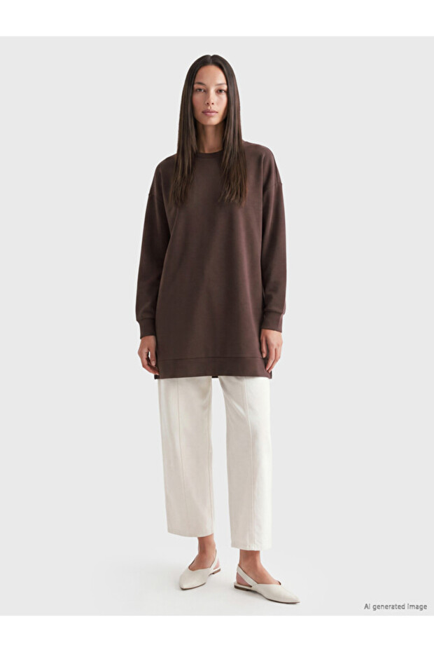 Soft Touch Women's Sweatshirt Tunic for Style Enthusiasts from Uzg Store